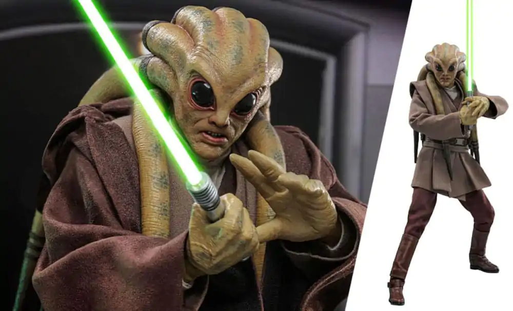 Star Wars Movie Masterpiece 1/6 Kit Fisto akciófigura 32 cm termékfotó