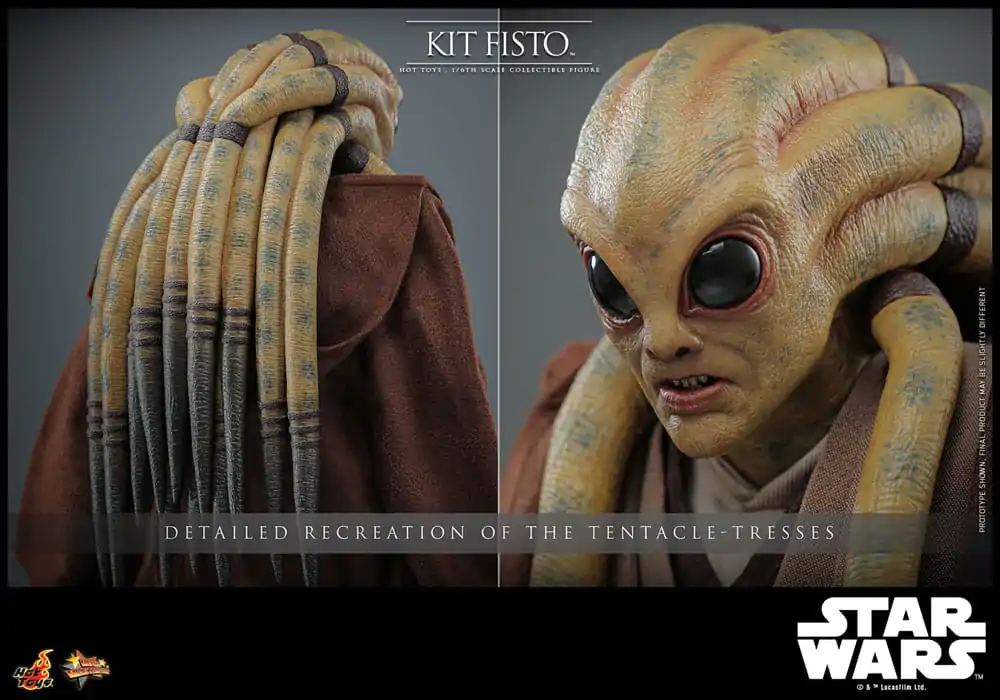 Star Wars Movie Masterpiece 1/6 Kit Fisto akciófigura 32 cm termékfotó