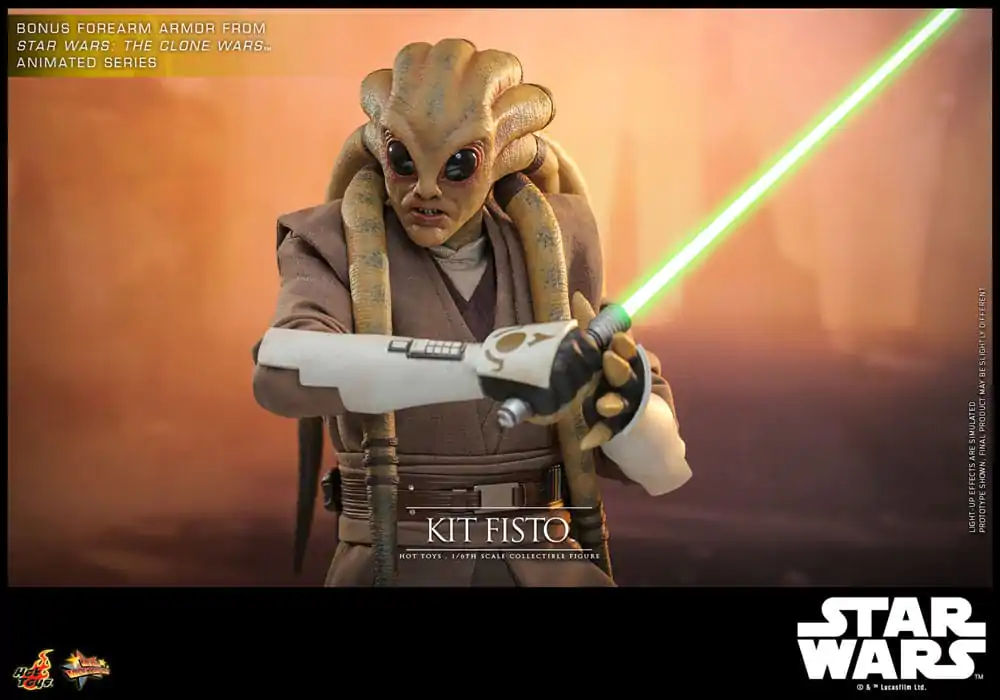 Star Wars Movie Masterpiece 1/6 Kit Fisto akciófigura 32 cm termékfotó