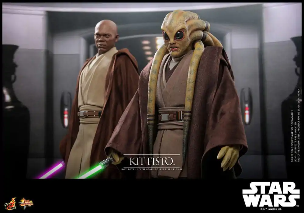 Star Wars Movie Masterpiece 1/6 Kit Fisto akciófigura 32 cm termékfotó