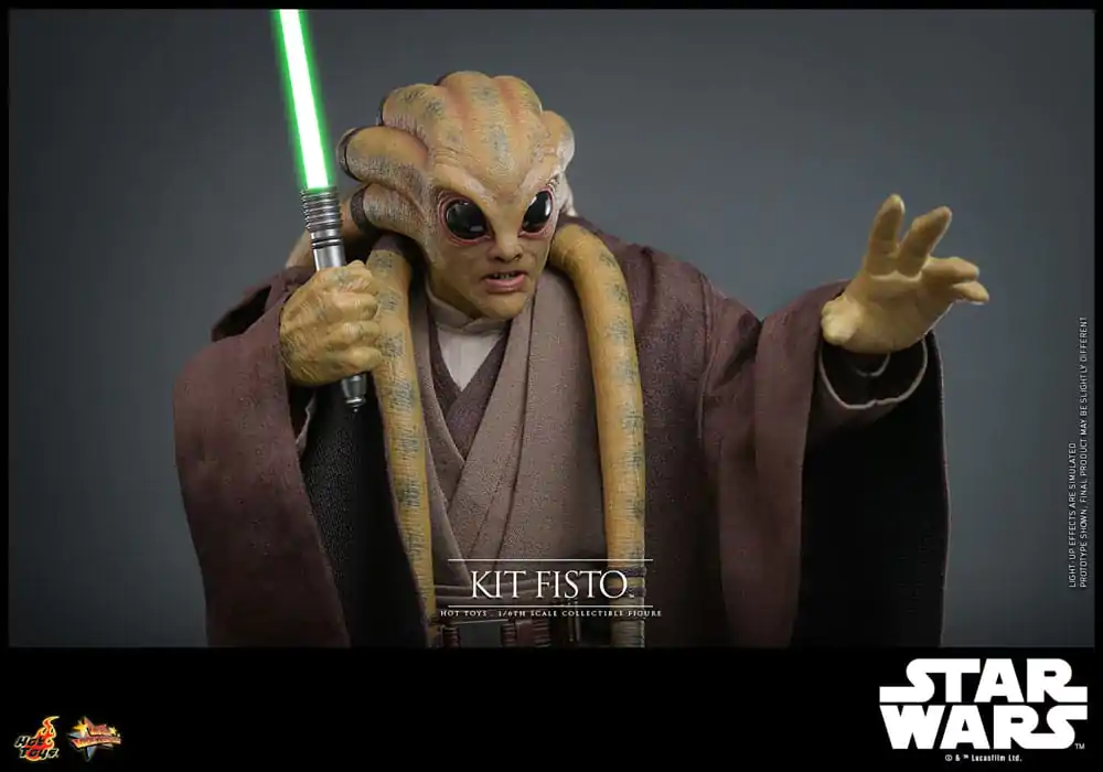 Star Wars Movie Masterpiece 1/6 Kit Fisto akciófigura 32 cm termékfotó