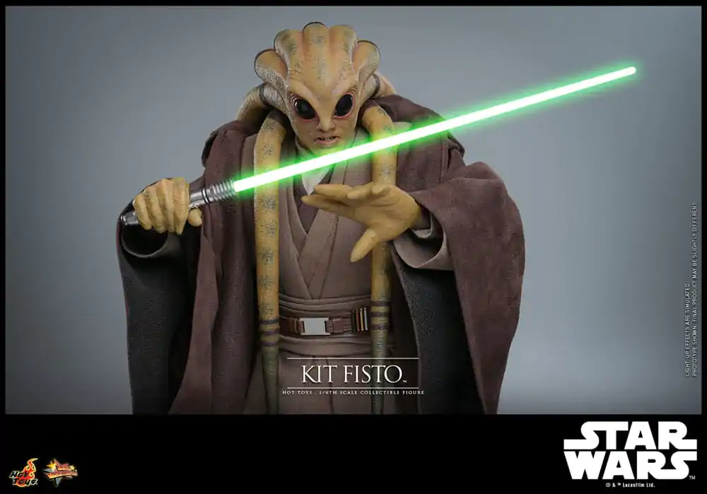 Star Wars Movie Masterpiece 1/6 Kit Fisto akciófigura 32 cm termékfotó