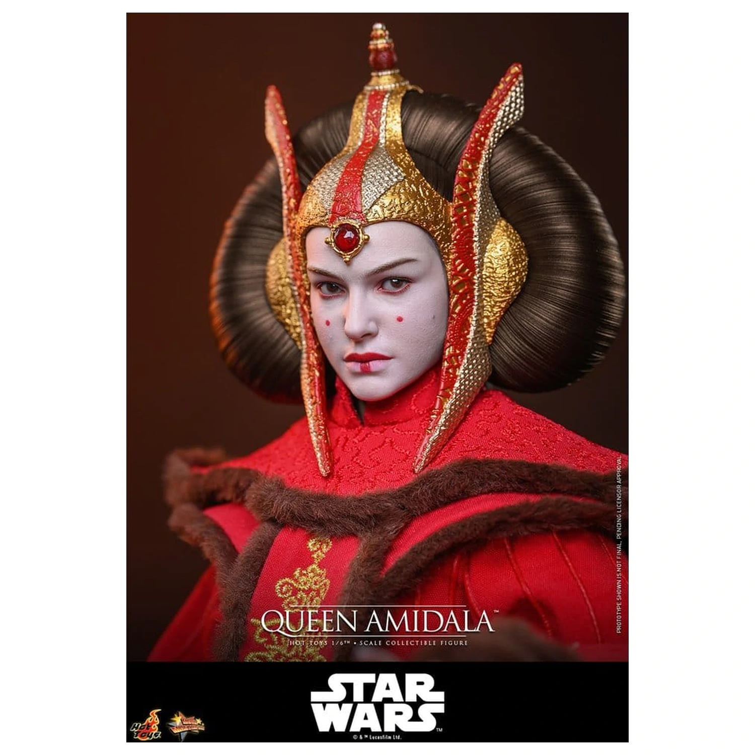 Star Wars Movie Masterpiece 1/6 Queen Amidala akciófigura 28 cm termékfotó