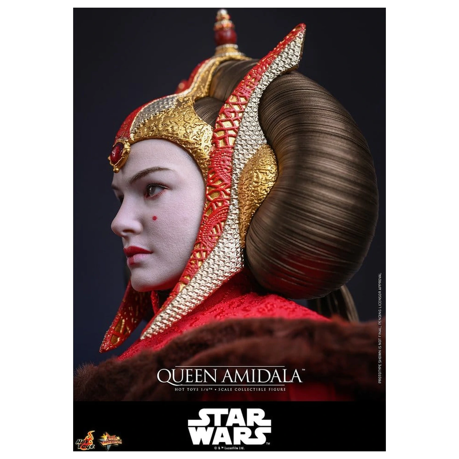 Star Wars Movie Masterpiece 1/6 Queen Amidala akciófigura 28 cm termékfotó