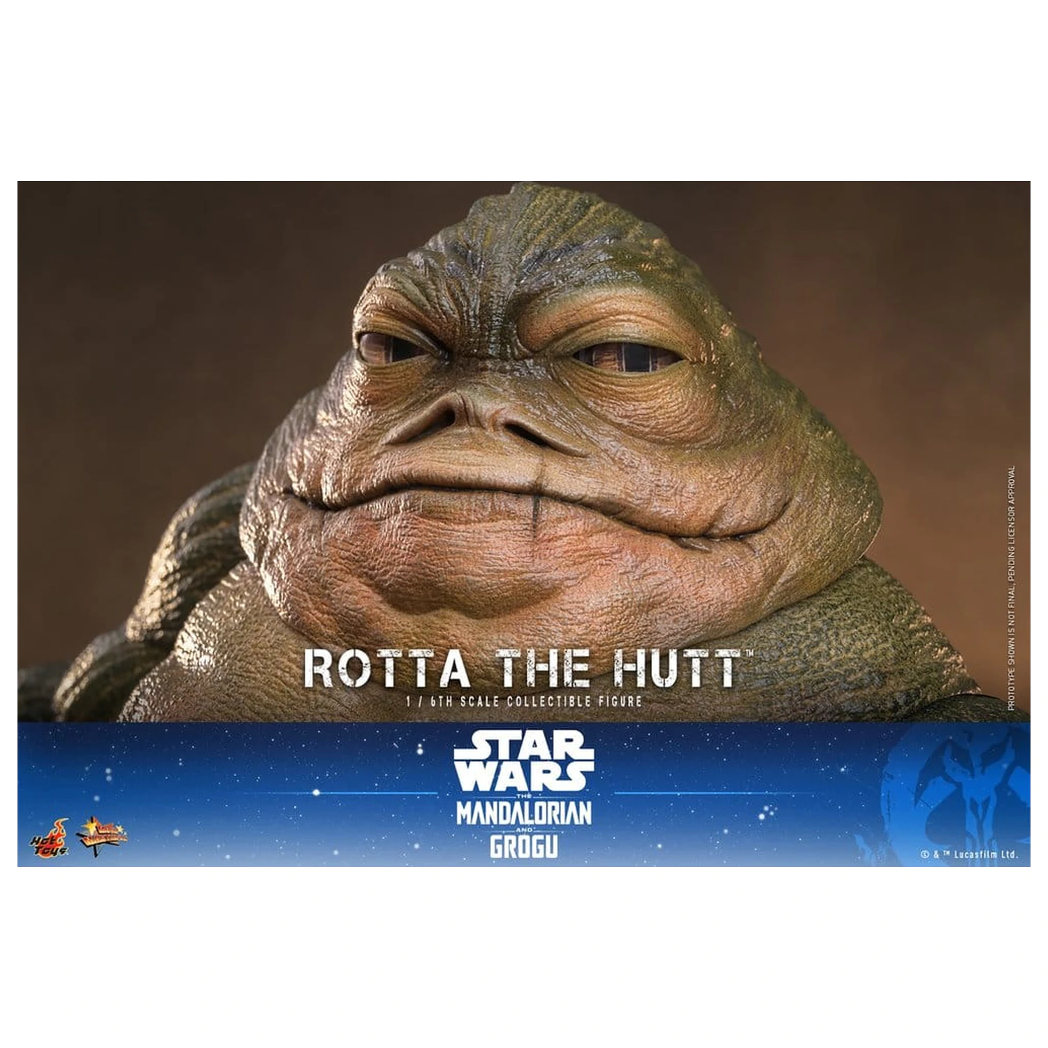 Star Wars Movie Masterpiece 1/6 Rotta The Hutt akciófigura 32 cm termékfotó