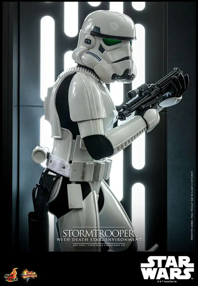 Star Wars Movie Masterpiece 1/6 Stormtrooper with Death Star Environment akciófigura 30 cm termékfotó