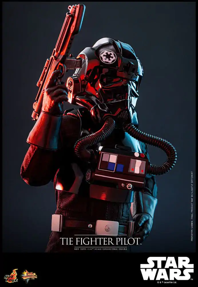 Star Wars Movie Masterpiece 1/6 TIE fighter Pilot akciófigura 30 cm termékfotó