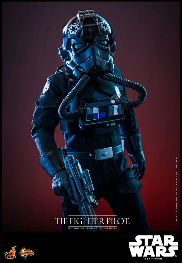 Star Wars Movie Masterpiece 1/6 TIE fighter Pilot akciófigura 30 cm termékfotó