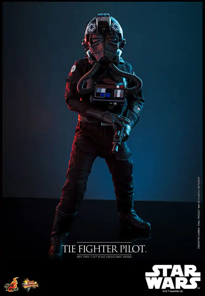 Star Wars Movie Masterpiece 1/6 TIE fighter Pilot akciófigura 30 cm termékfotó