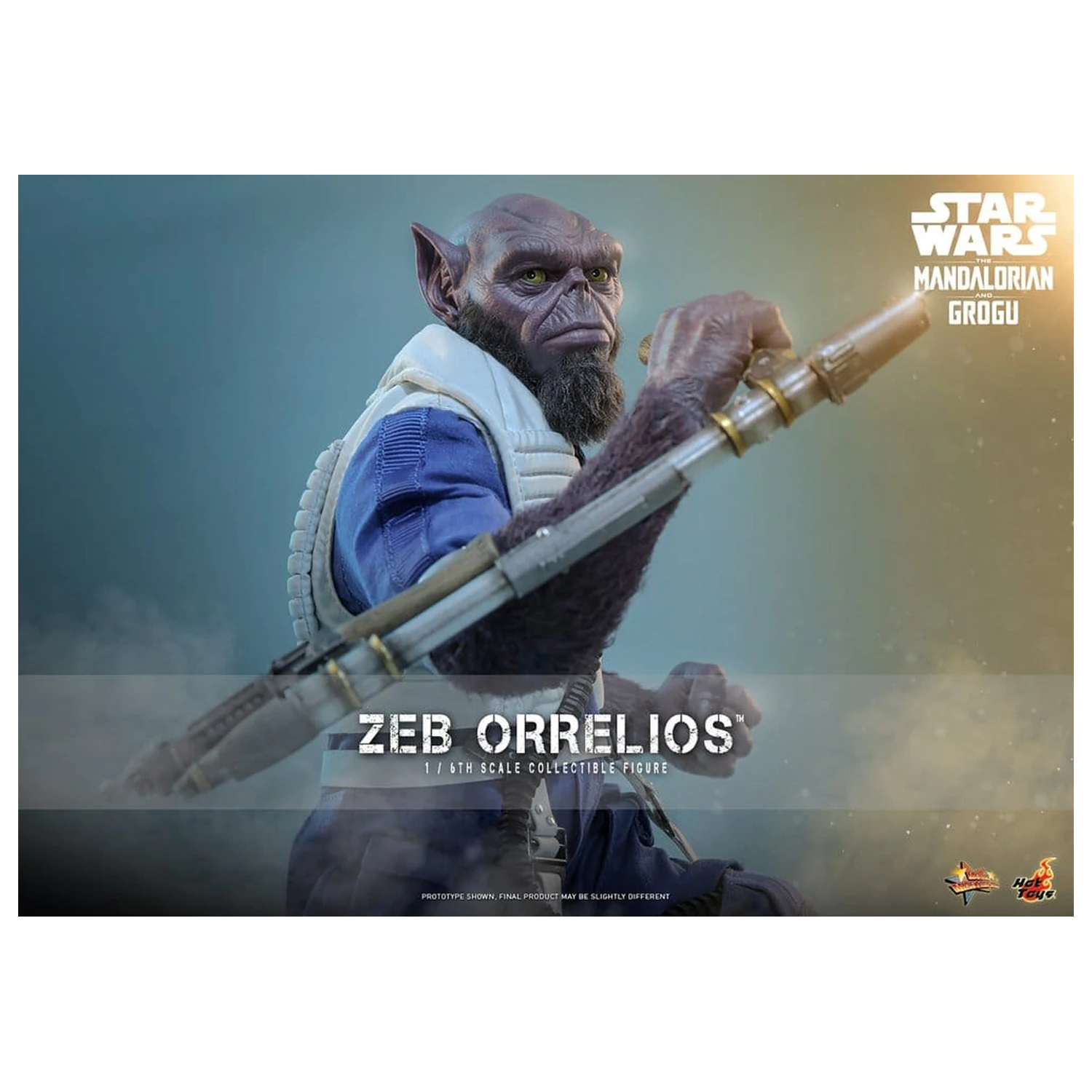 Star Wars Movie Masterpiece 1/6 Zeb Orrelios akciófigura 33 cm termékfotó