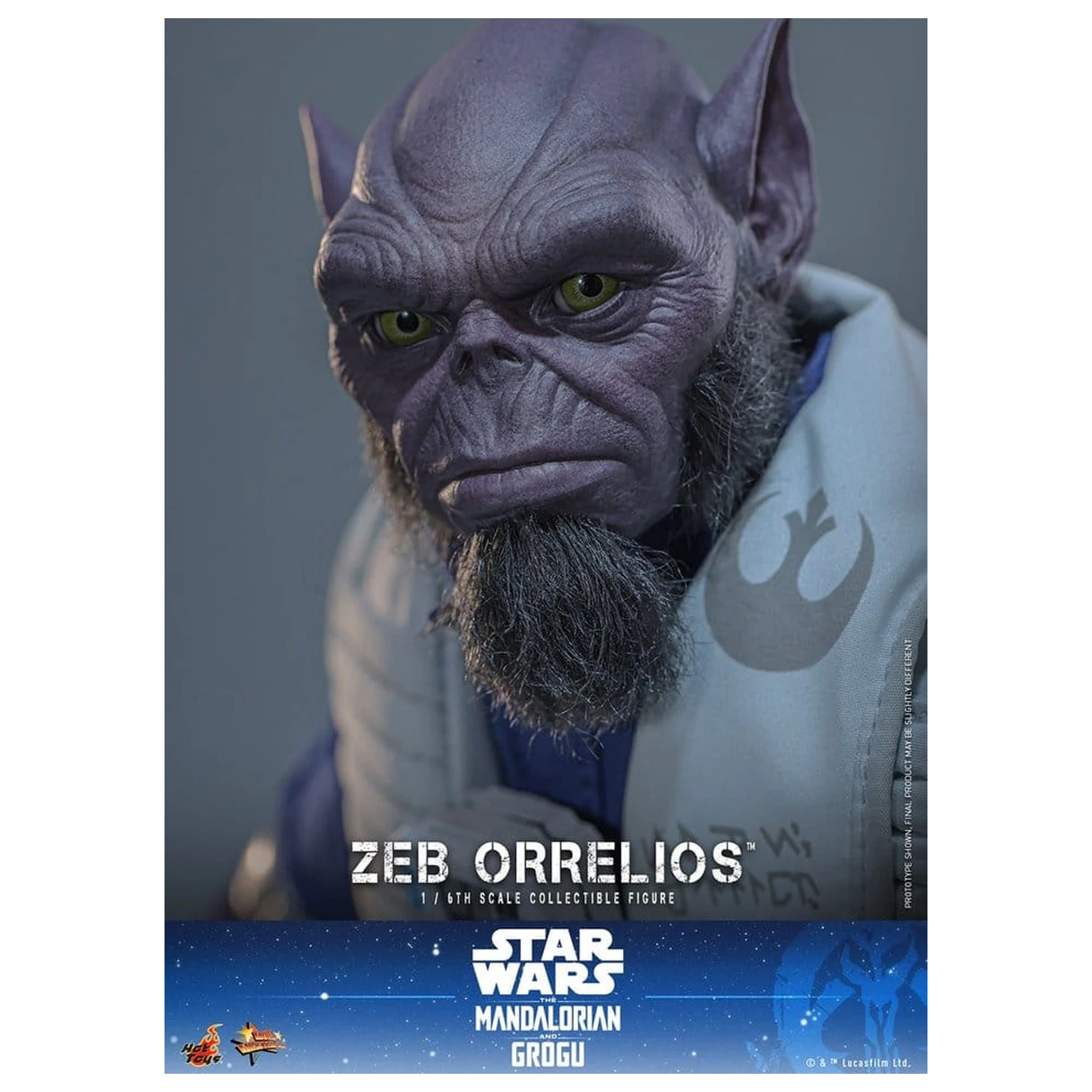 Star Wars Movie Masterpiece 1/6 Zeb Orrelios akciófigura 33 cm termékfotó