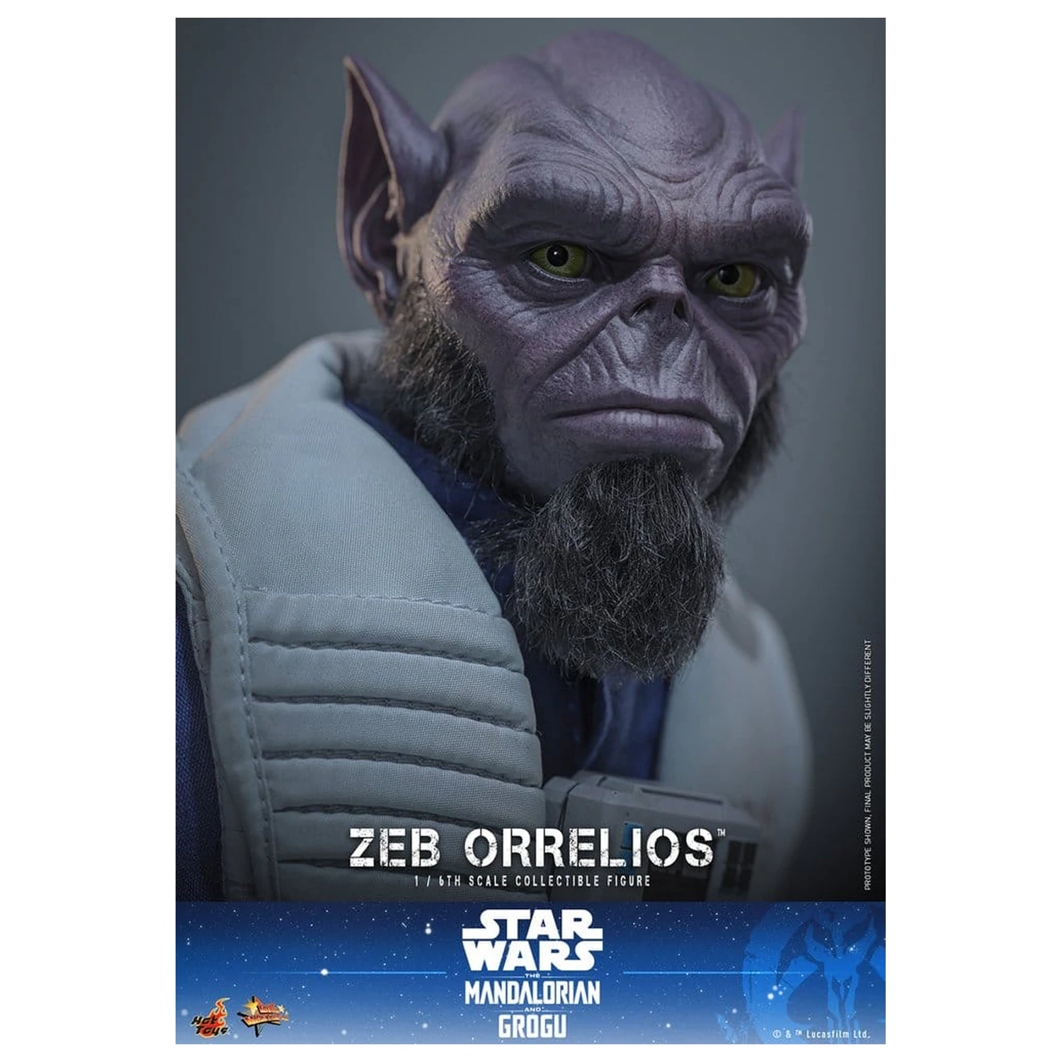 Star Wars Movie Masterpiece 1/6 Zeb Orrelios akciófigura 33 cm termékfotó