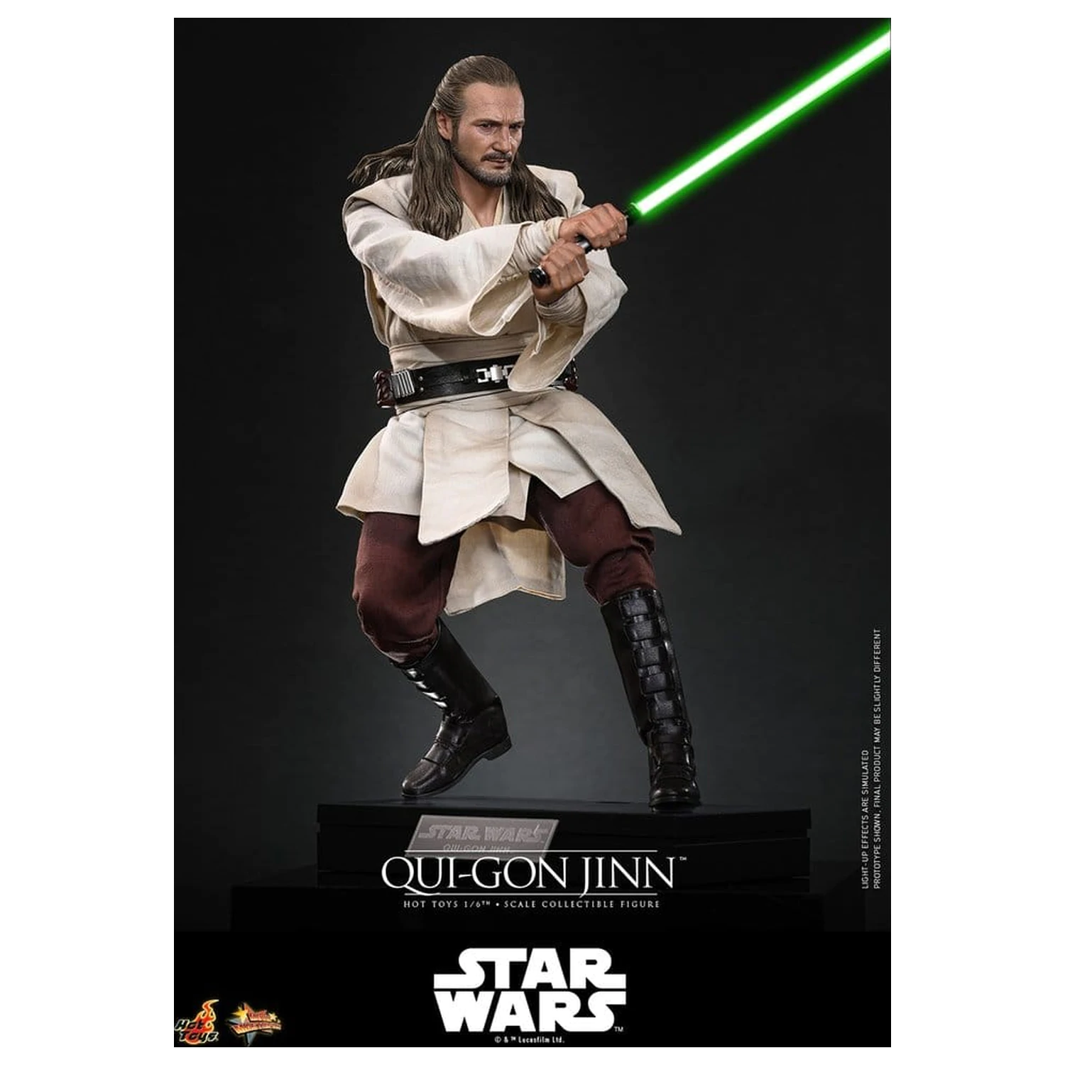 Star Wars Movie Masterpiece akciófigura 1/6 Qui-Gon Jinn (Collector Edition) 32 cm termékfotó