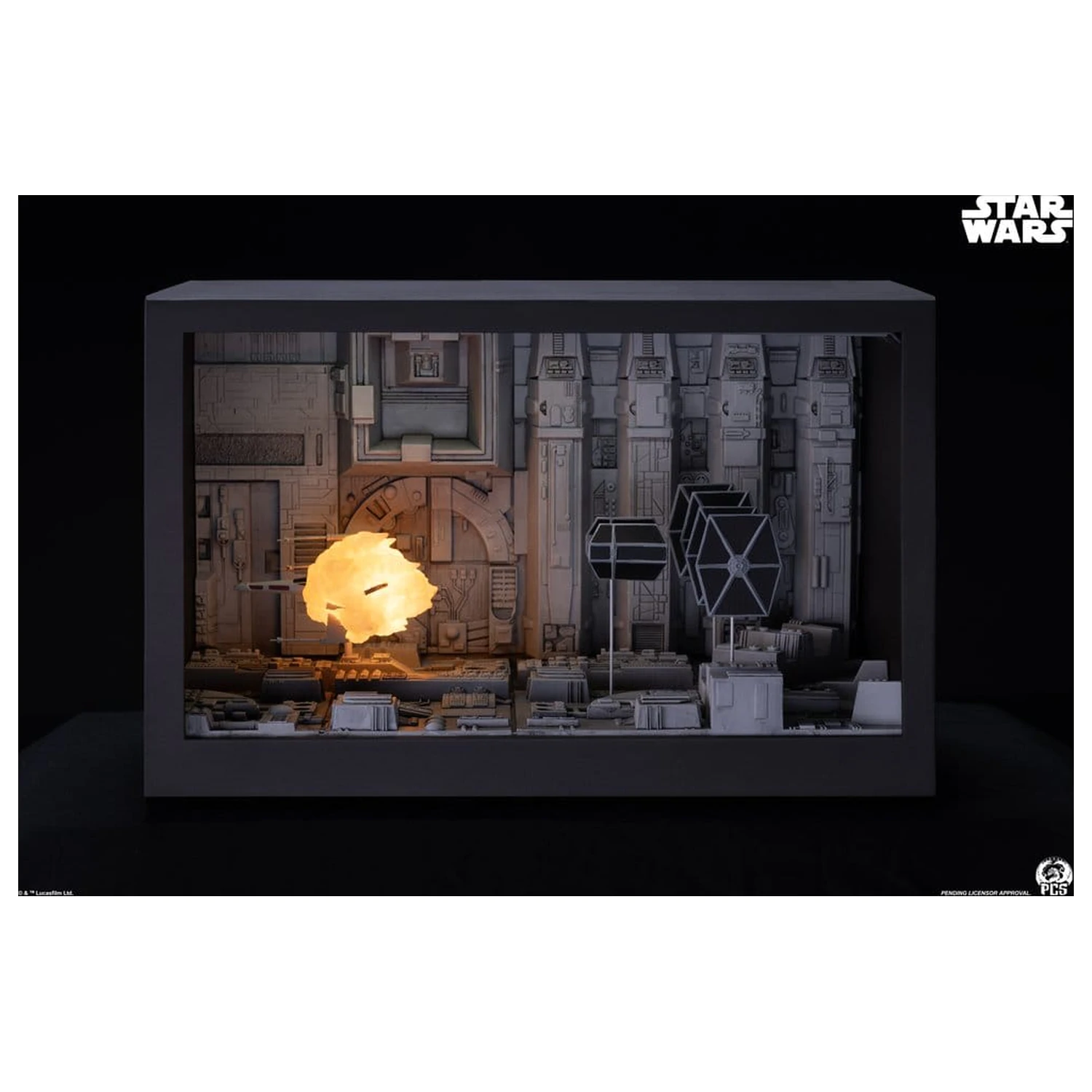 Star Wars Movie Moments Mini Scale Diorama Trench Run 23 cm termékfotó