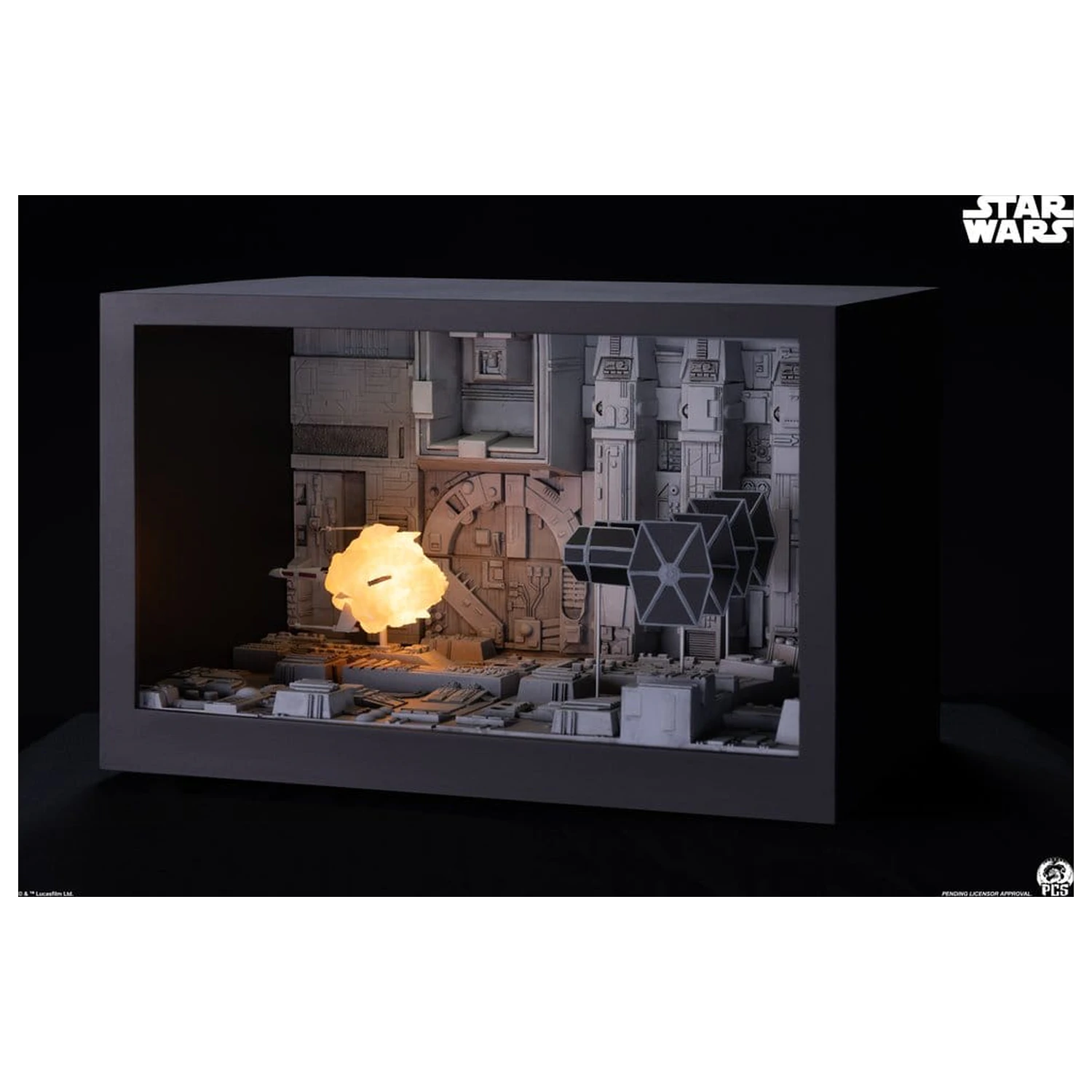 Star Wars Movie Moments Mini Scale Diorama Trench Run 23 cm termékfotó