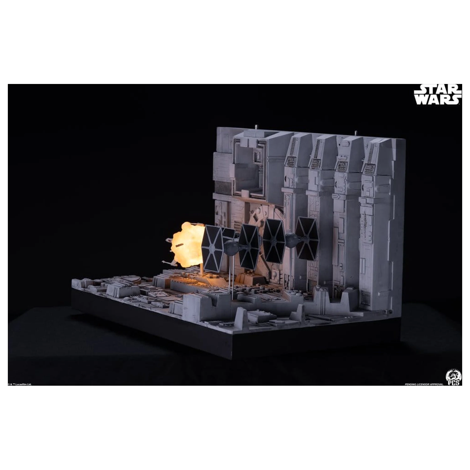 Star Wars Movie Moments Mini Scale Diorama Trench Run 23 cm termékfotó