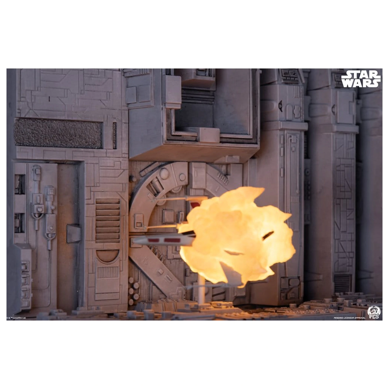Star Wars Movie Moments Mini Scale Diorama Trench Run 23 cm termékfotó