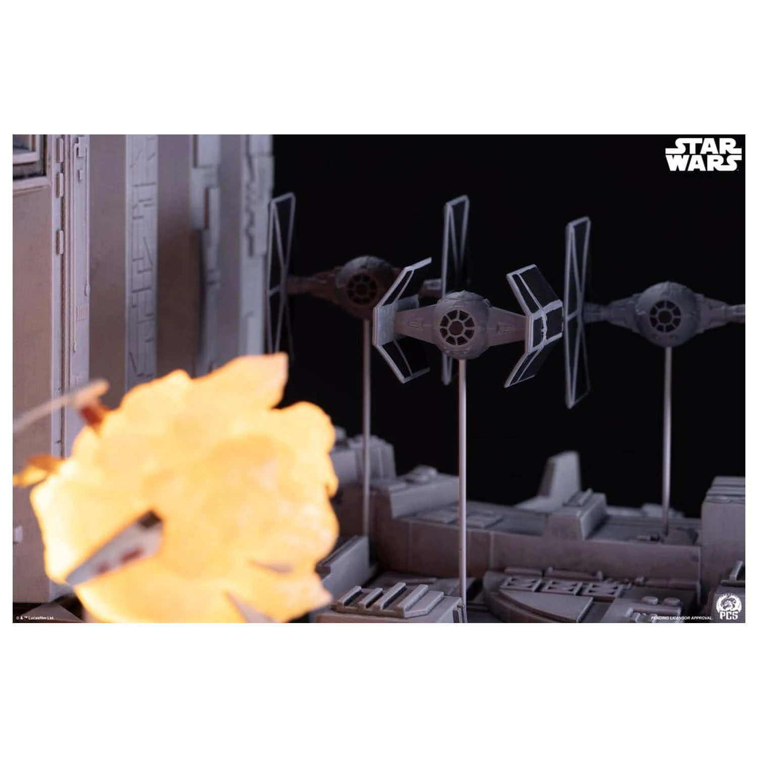 Star Wars Movie Moments Mini Scale Diorama Trench Run 23 cm termékfotó