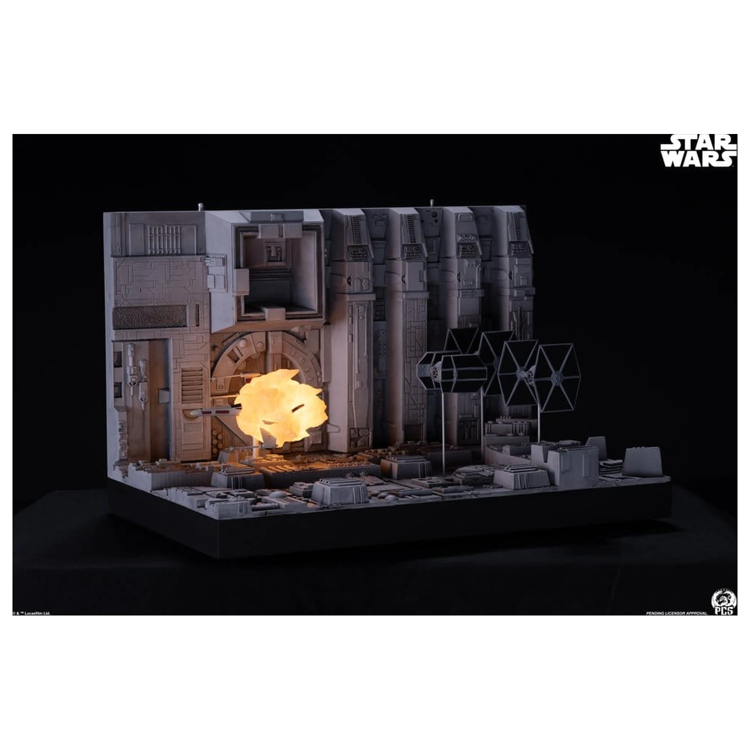Star Wars Movie Moments Mini Scale Diorama Trench Run 23 cm termékfotó