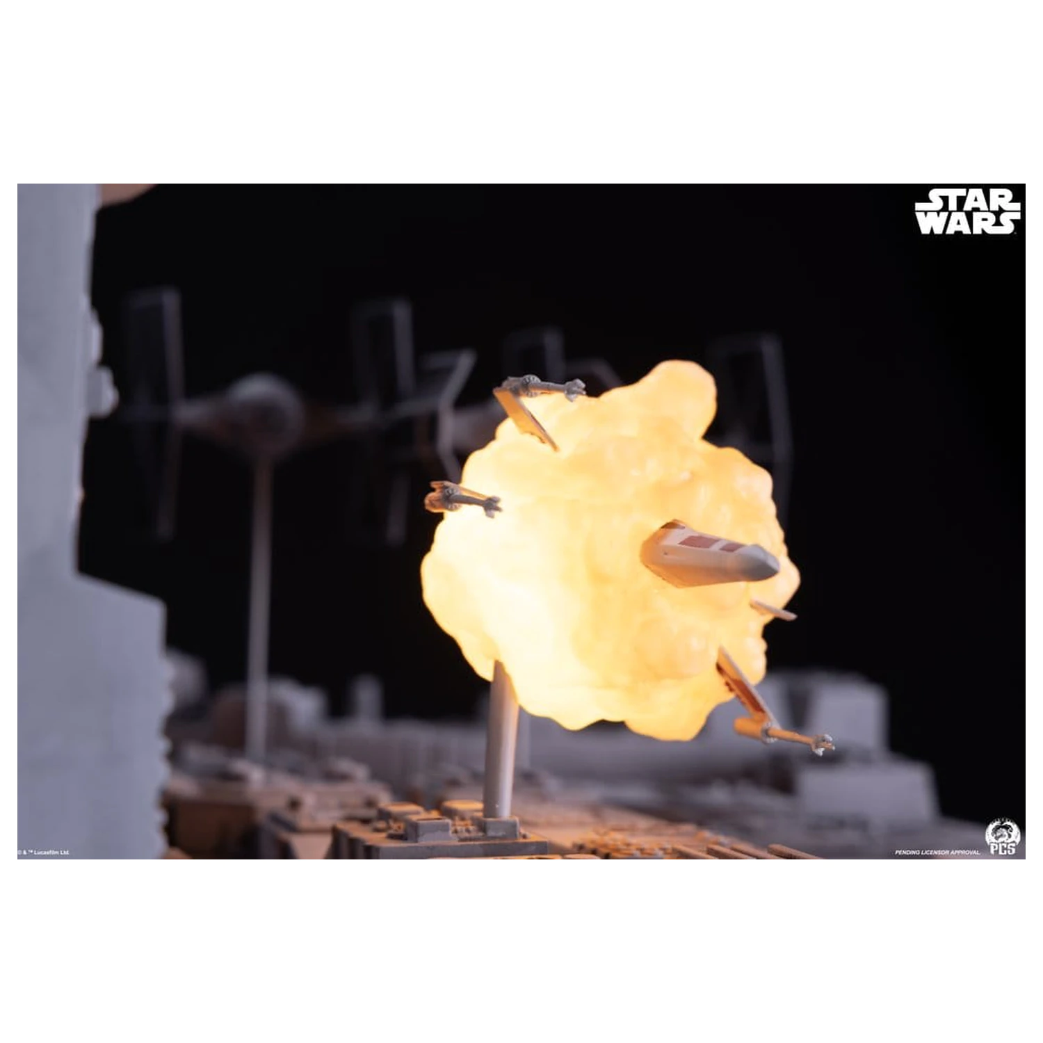 Star Wars Movie Moments Mini Scale Diorama Trench Run 23 cm termékfotó