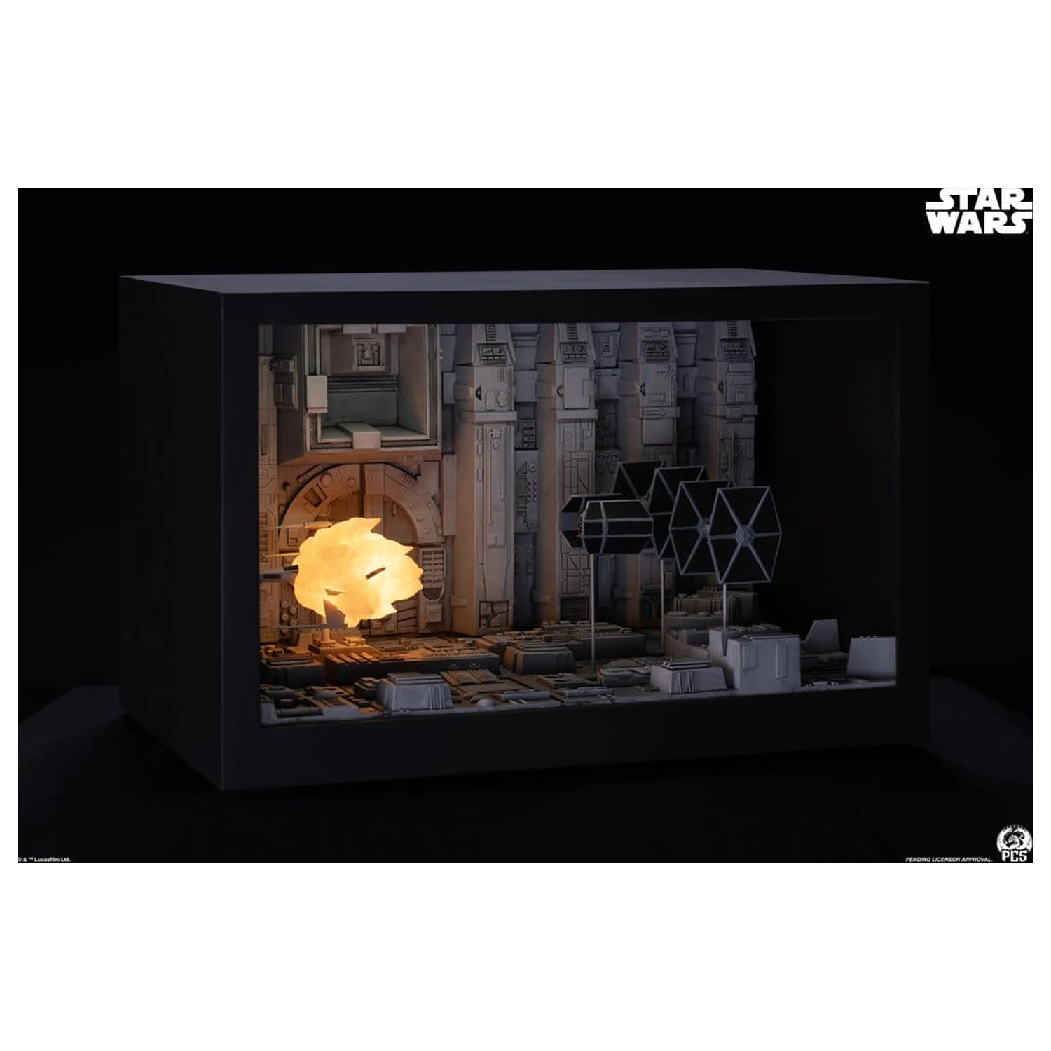 Star Wars Movie Moments Mini Scale Diorama Trench Run 23 cm termékfotó