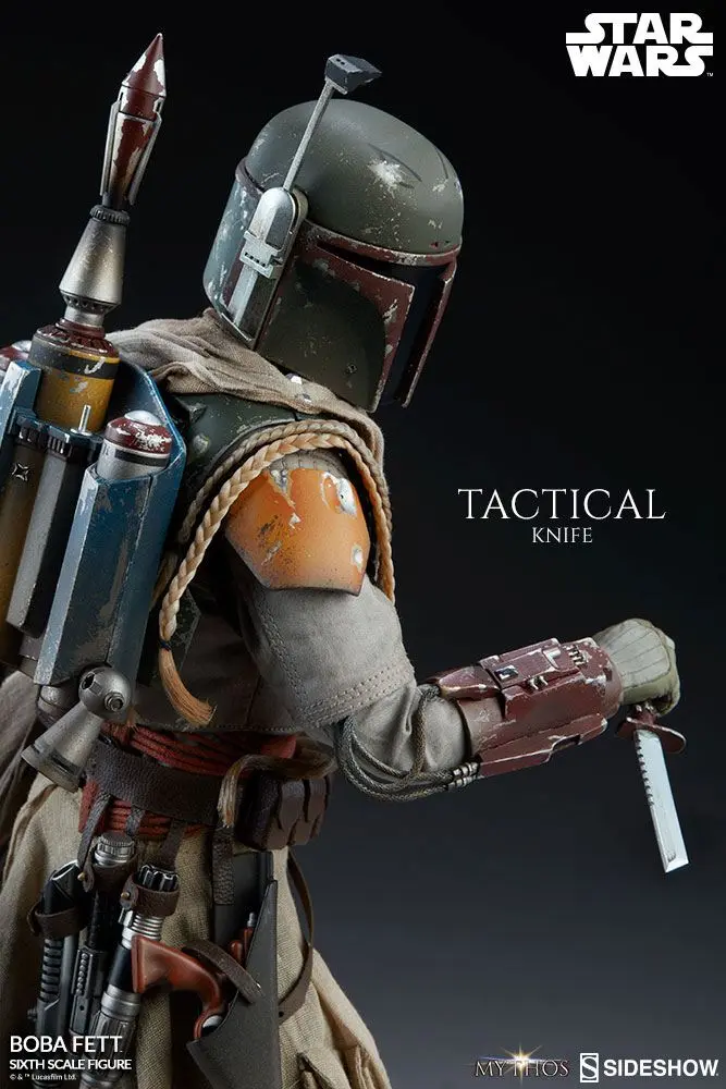 Star Wars Mythos 1/6 Boba Fett akciófigura 30 cm termékfotó