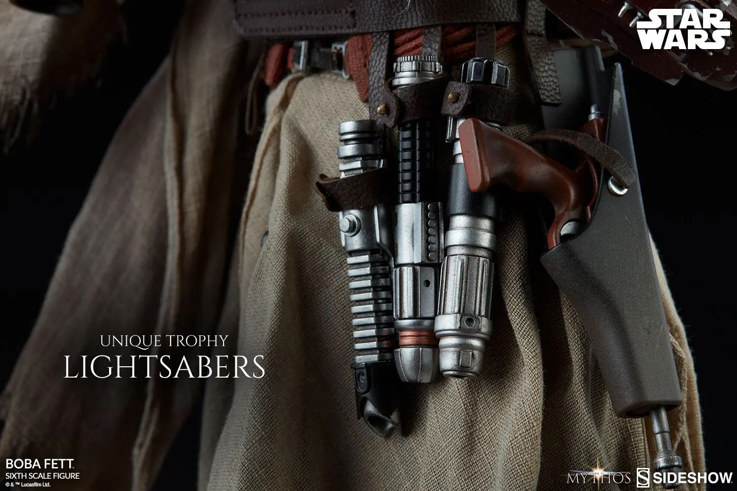 Star Wars Mythos 1/6 Boba Fett akciófigura 30 cm termékfotó