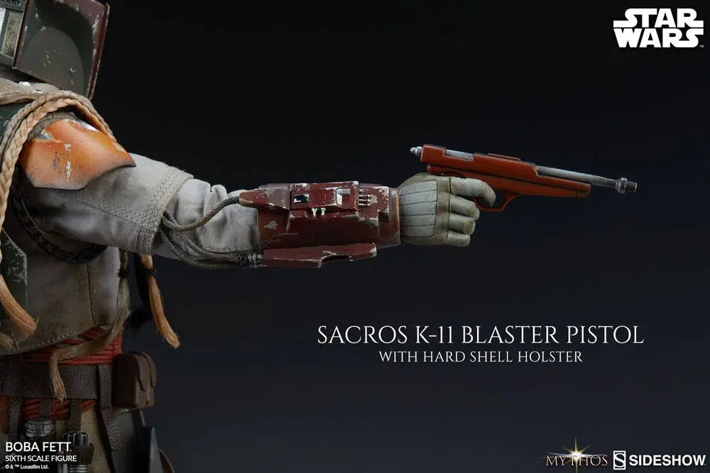 Star Wars Mythos 1/6 Boba Fett akciófigura 30 cm termékfotó
