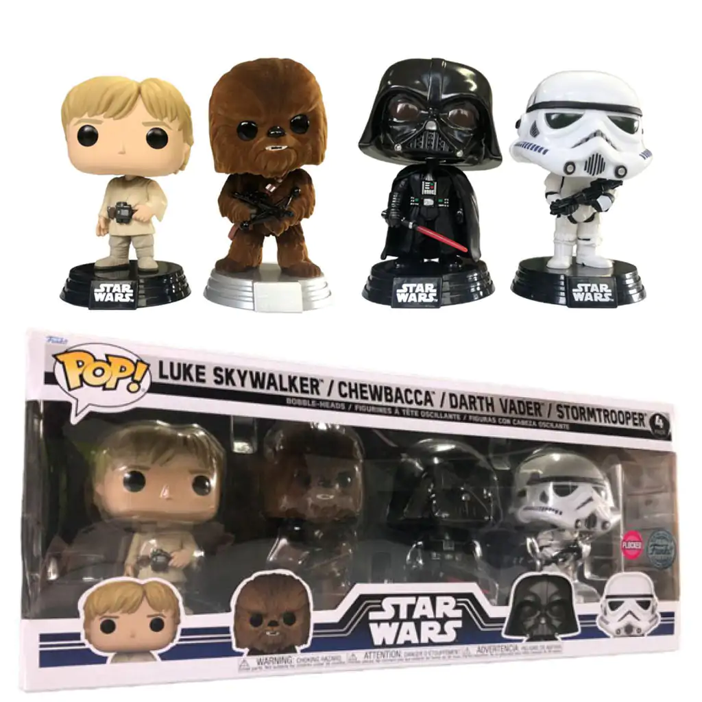 Star Wars New Classics (FL) Funko POP! Movies Vinyl figura 4 db-os csomag 9 cm termékfotó