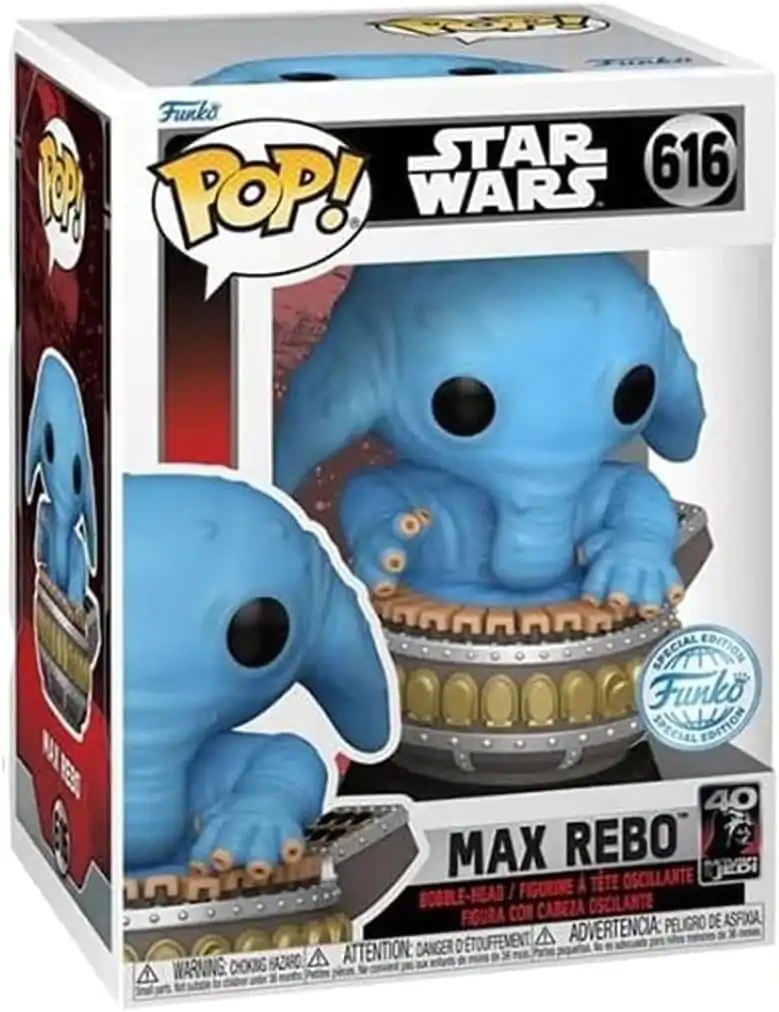 Star Wars: Obi-Wan Funko POP! Vinyl figura Max Rebo Exkluzív Edition 9 cm termékfotó