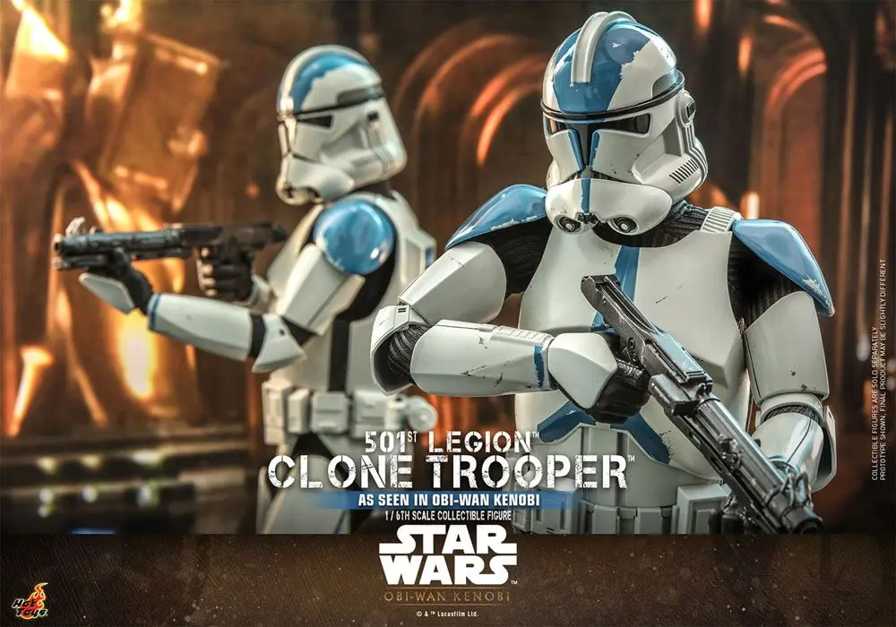 Star Wars: Obi-Wan Kenobi 1/6 501st Legion Clone Trooper akciófigura 30 cm termékfotó