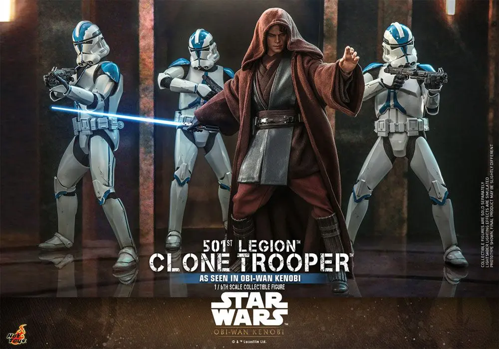 Star Wars: Obi-Wan Kenobi 1/6 501st Legion Clone Trooper akciófigura 30 cm termékfotó