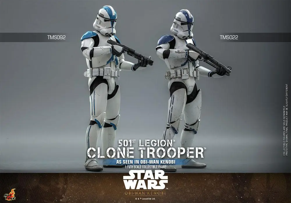 Star Wars: Obi-Wan Kenobi 1/6 501st Legion Clone Trooper akciófigura 30 cm termékfotó