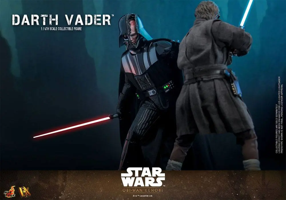 Star Wars: Obi-Wan Kenobi DX 1/6 Darth Vader akciófigura 35 cm termékfotó