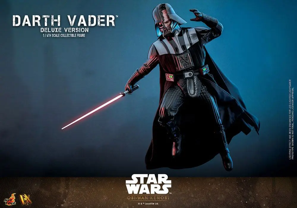 Star Wars: Obi-Wan Kenobi DX 1/6 Darth Vader Deluxe Version akciófigura 35 cm termékfotó