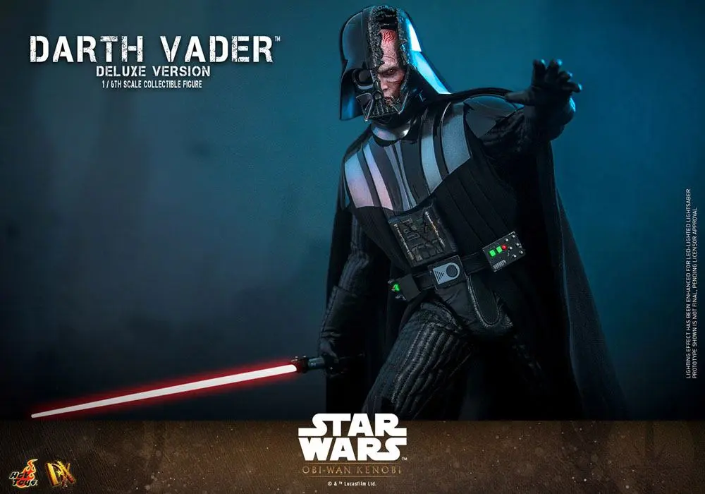 Star Wars: Obi-Wan Kenobi DX 1/6 Darth Vader Deluxe Version akciófigura 35 cm termékfotó