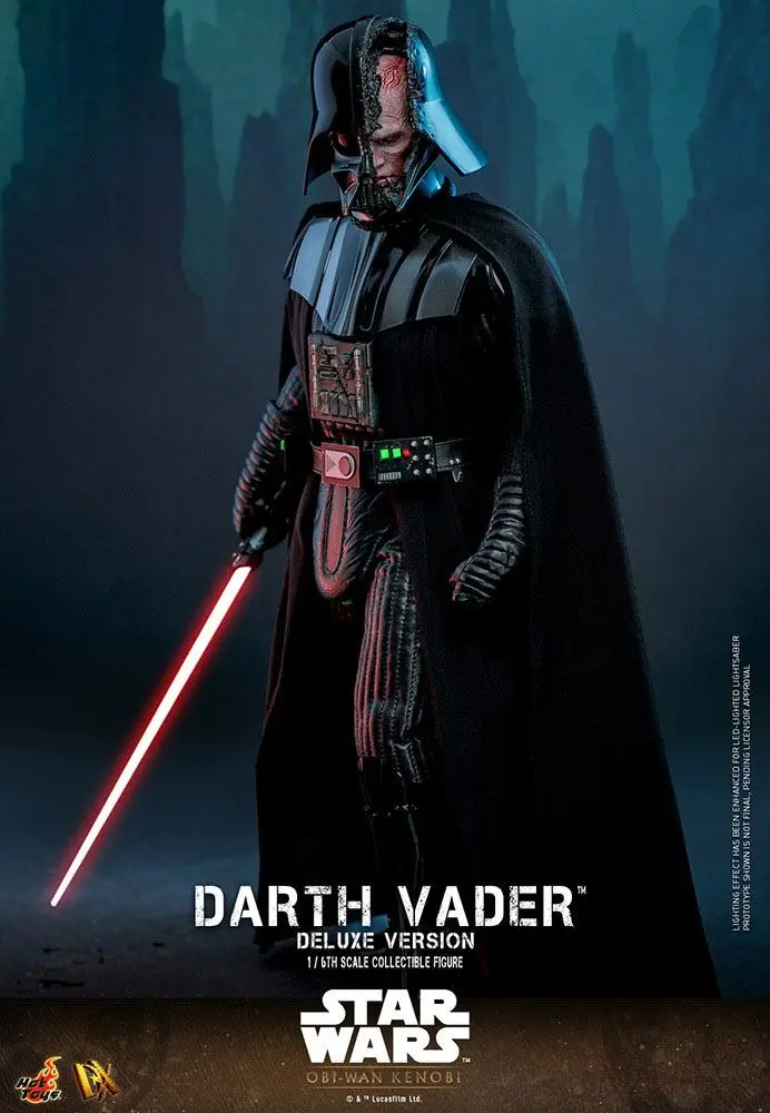 Star Wars: Obi-Wan Kenobi DX 1/6 Darth Vader Deluxe Version akciófigura 35 cm termékfotó