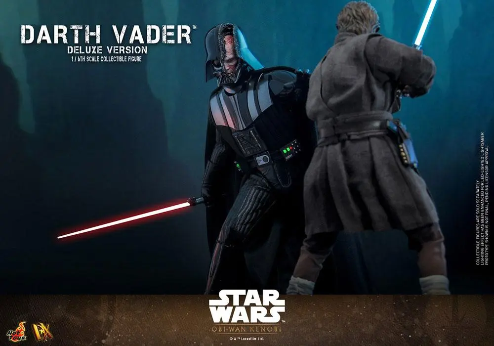 Star Wars: Obi-Wan Kenobi DX 1/6 Darth Vader Deluxe Version akciófigura 35 cm termékfotó