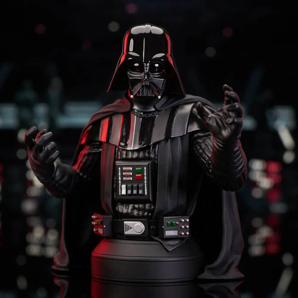 Star Wars: Obi-Wan Kenobi 1/6 Darth Vader mellszobor figura 15 cm termékfotó