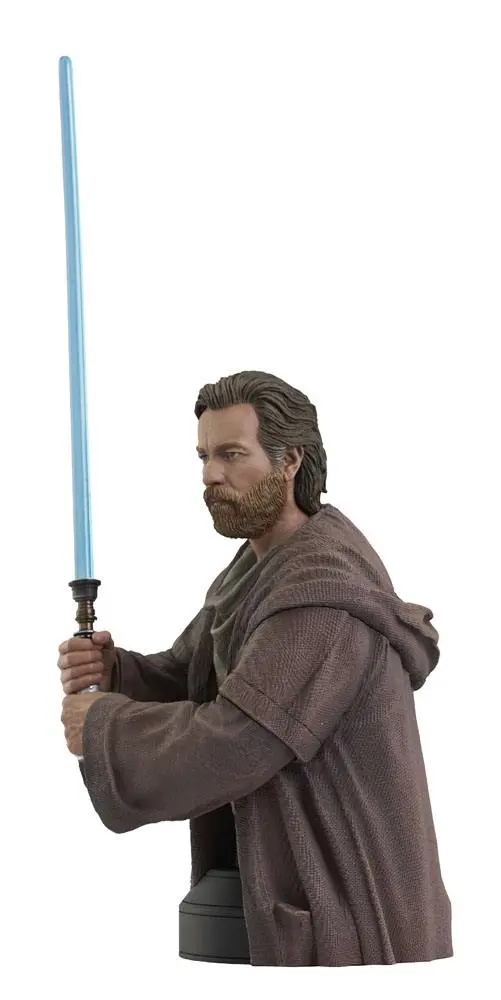 Star Wars: Obi-Wan Kenobi 1/6 Obi-Wan Kenobi mellszobor figura 15 cm termékfotó