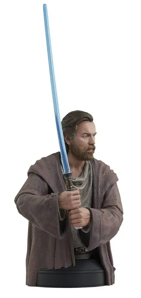 Star Wars: Obi-Wan Kenobi 1/6 Obi-Wan Kenobi mellszobor figura 15 cm termékfotó