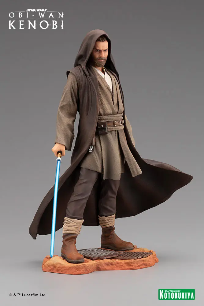 Star Wars Obi-Wan Kenobi ARTFX 1/7 Obi-Wan Kenobi PVC szobor figura 27 cm termékfotó