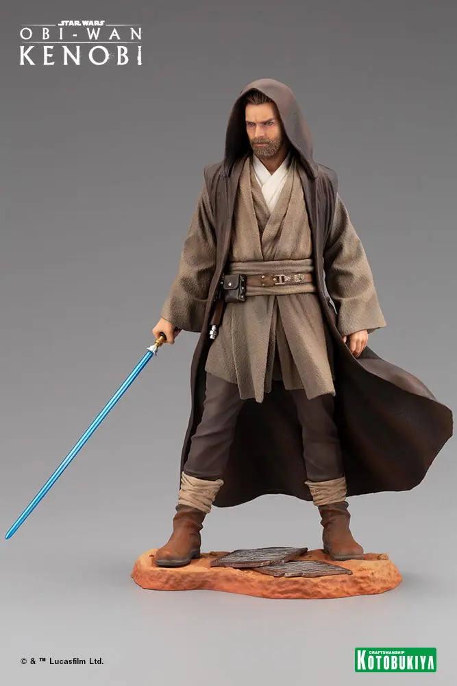 Star Wars Obi-Wan Kenobi ARTFX 1/7 Obi-Wan Kenobi PVC szobor figura 27 cm termékfotó