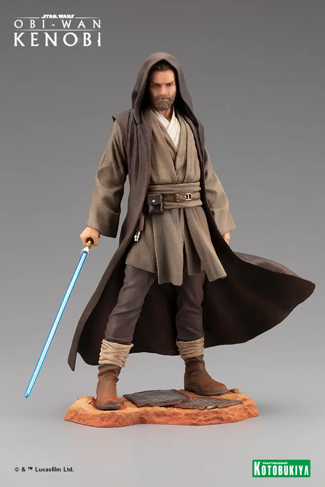 Star Wars Obi-Wan Kenobi ARTFX 1/7 Obi-Wan Kenobi PVC szobor figura 27 cm termékfotó