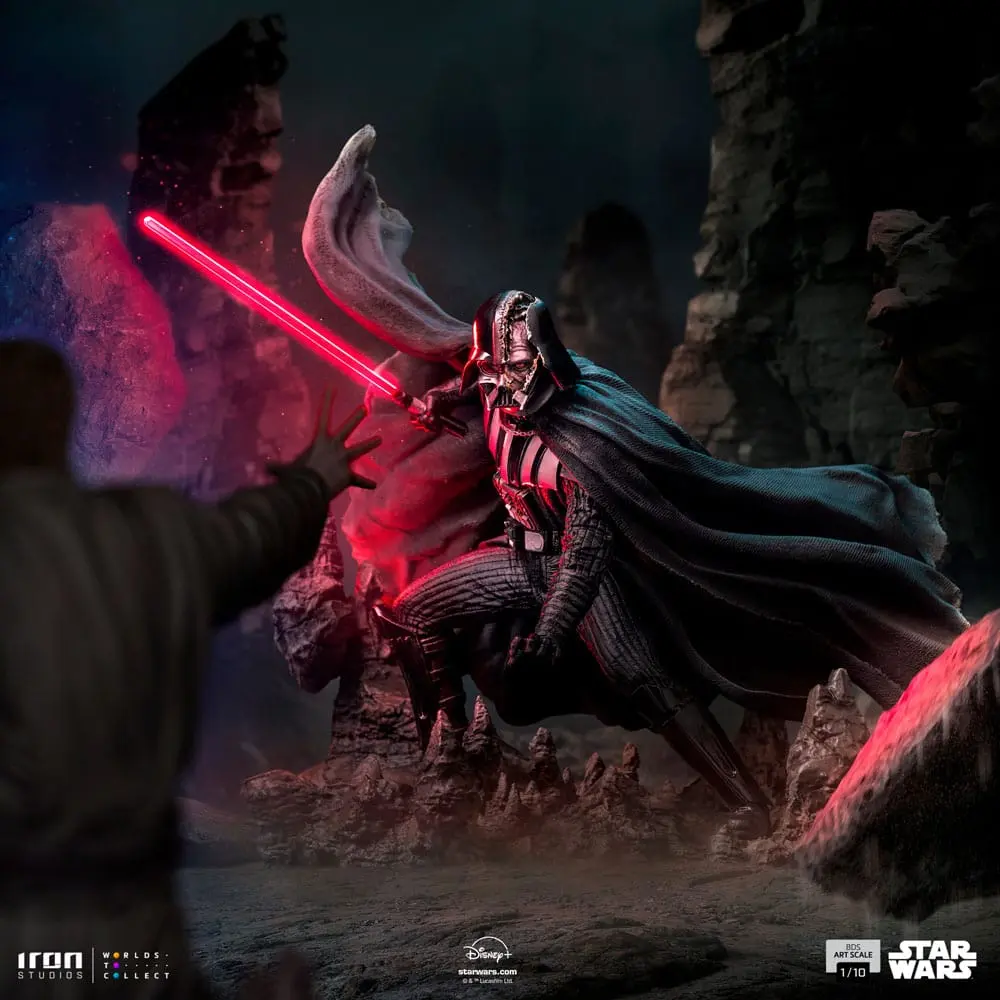 Star Wars: Obi-Wan Kenobi BDS Art Scale 1/10 Darth Vader szobor figura 24 cm termékfotó