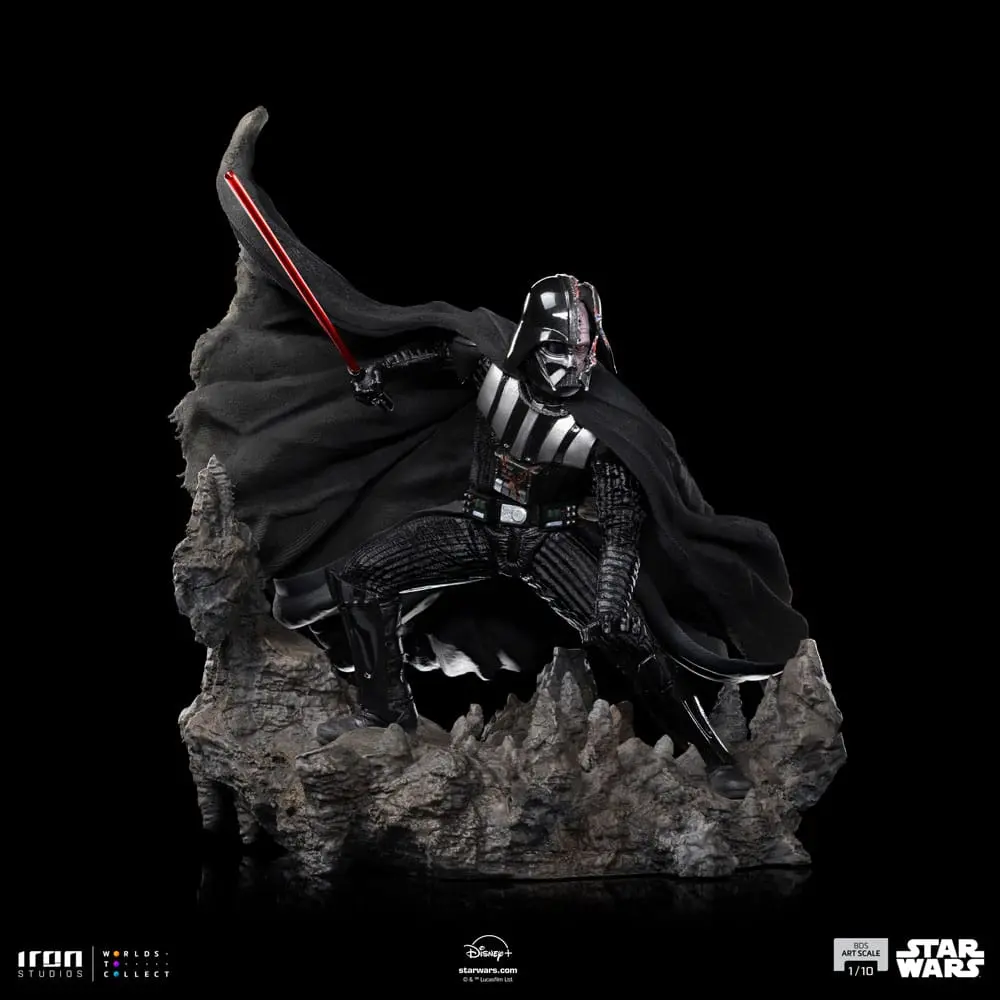 Star Wars: Obi-Wan Kenobi BDS Art Scale 1/10 Darth Vader szobor figura 24 cm termékfotó