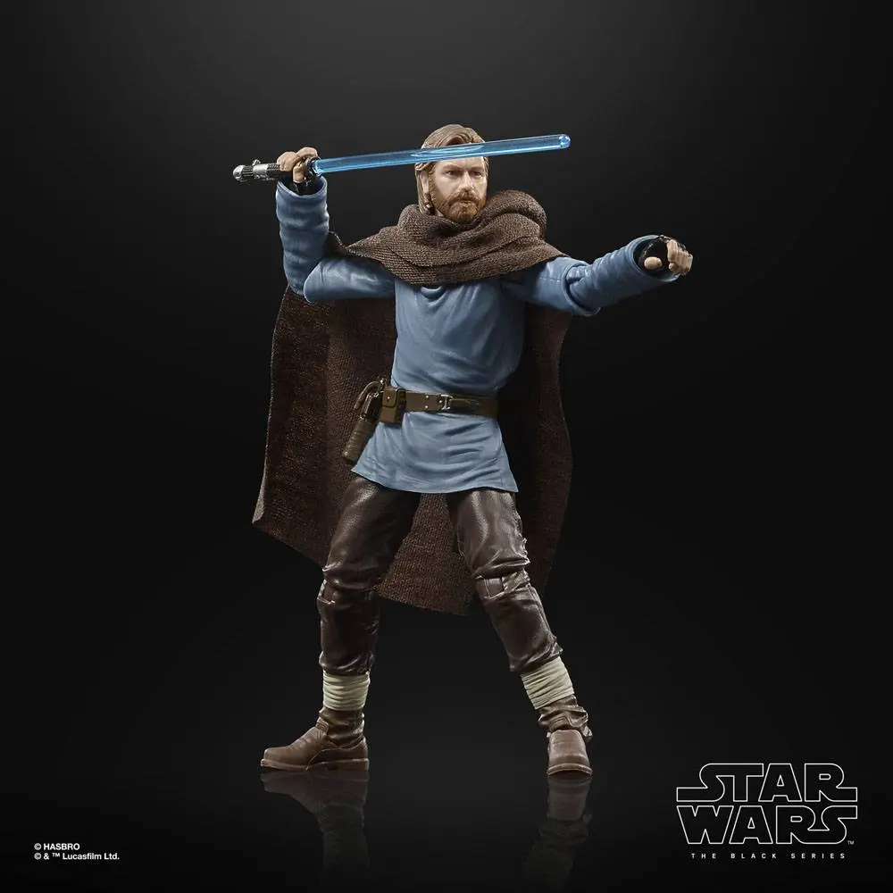 Star Wars: Obi-Wan Kenobi Black Series 2022 Ben Kenobi (Tibidon Station) akciófigura 15 cm termékfotó