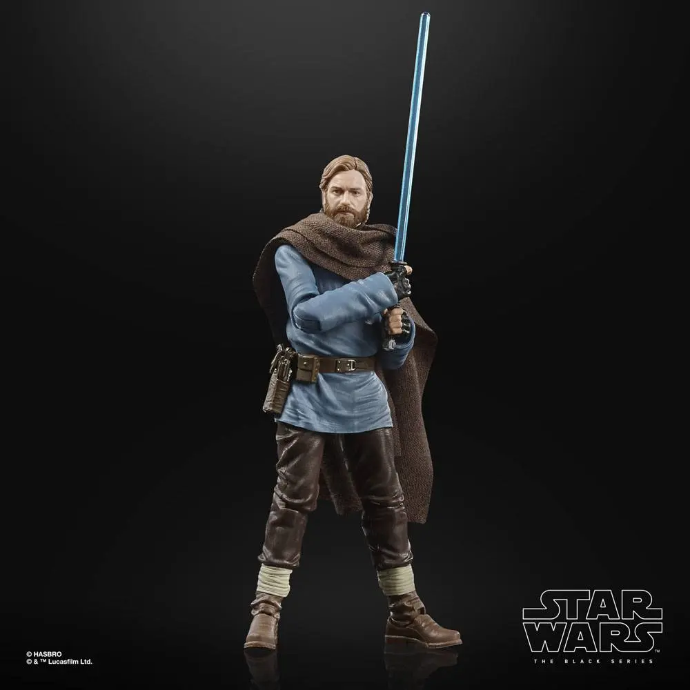 Star Wars: Obi-Wan Kenobi Black Series 2022 Ben Kenobi (Tibidon Station) akciófigura 15 cm termékfotó