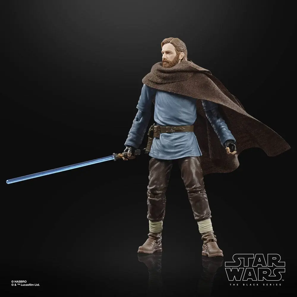 Star Wars: Obi-Wan Kenobi Black Series 2022 Ben Kenobi (Tibidon Station) akciófigura 15 cm termékfotó