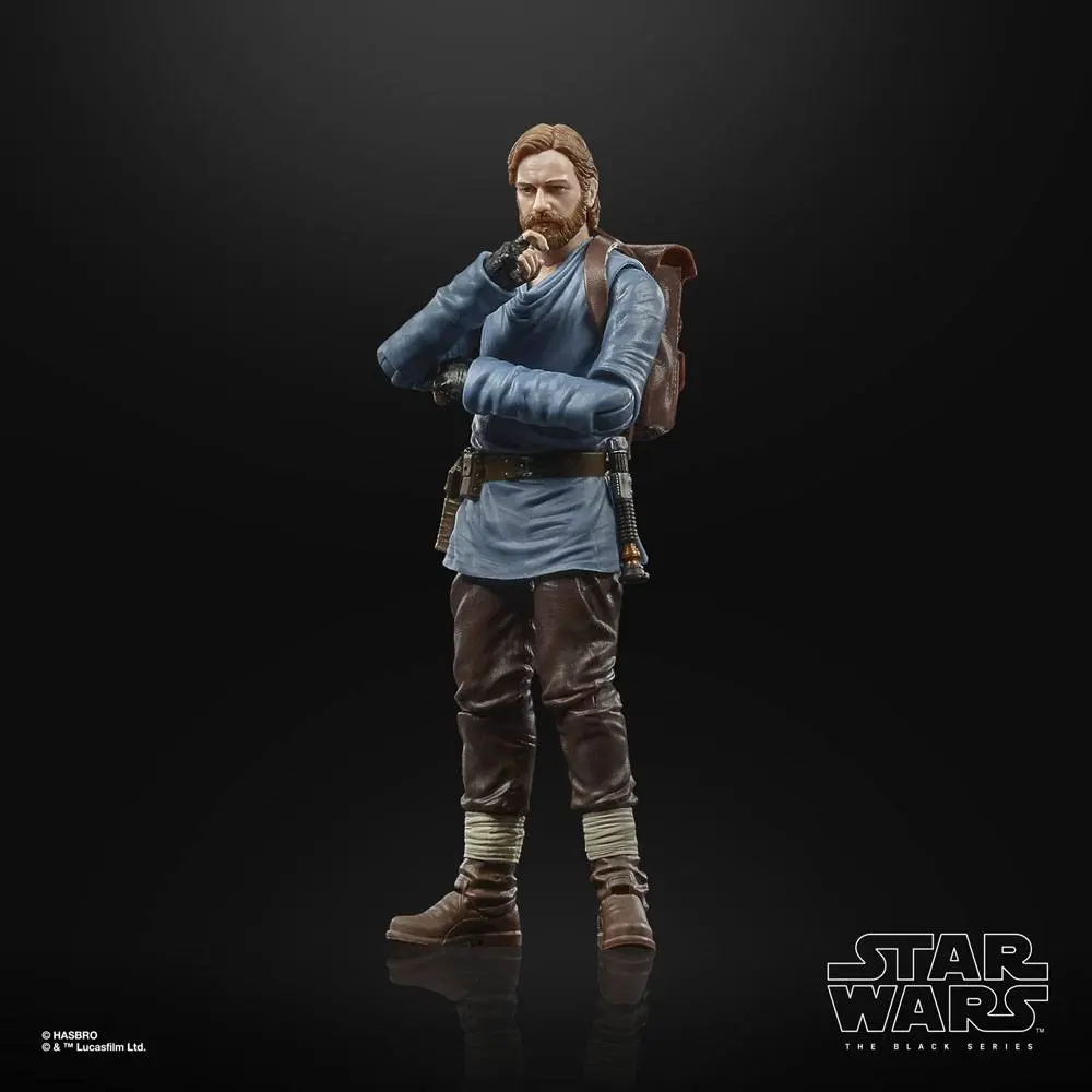 Star Wars: Obi-Wan Kenobi Black Series 2022 Ben Kenobi (Tibidon Station) akciófigura 15 cm termékfotó